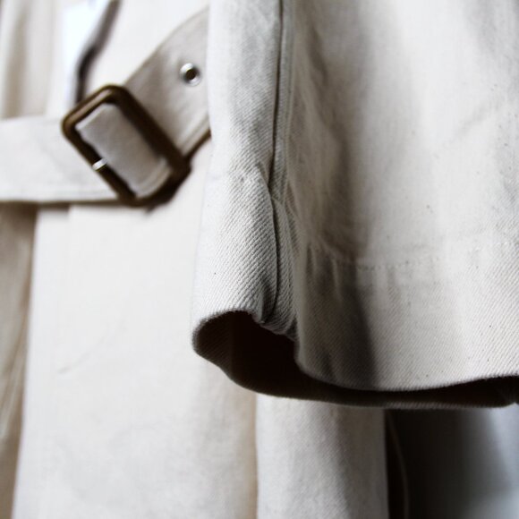 BNWT SS21 MARNI OFF WHITE DENIM TRENCH COAT 48 & 50 - Picture 8 of 15